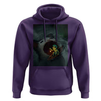 Funny Alien Cat Meme Hoodie Weird Silly - Wonder Print Shop