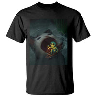 Funny Alien Cat Meme T Shirt Weird Silly - Wonder Print Shop