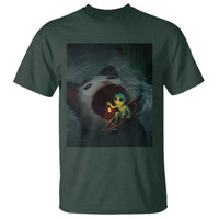 Funny Alien Cat Meme T Shirt Weird Silly - Wonder Print Shop