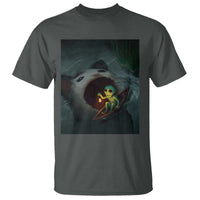 Funny Alien Cat Meme T Shirt Weird Silly - Wonder Print Shop