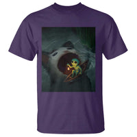 Funny Alien Cat Meme T Shirt Weird Silly - Wonder Print Shop