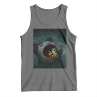 Funny Alien Cat Meme Tank Top Weird Silly - Wonder Print Shop