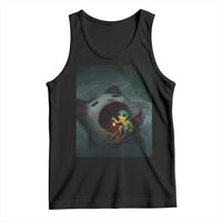 Funny Alien Cat Meme Tank Top Weird Silly - Wonder Print Shop