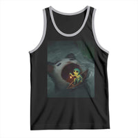 Funny Alien Cat Meme Tank Top Weird Silly - Wonder Print Shop