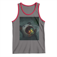 Funny Alien Cat Meme Tank Top Weird Silly - Wonder Print Shop