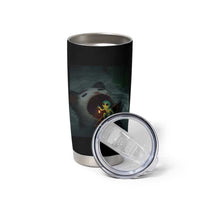 Funny Alien Cat Meme Tumbler Cup Weird Silly - Wonder Print Shop