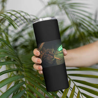 Funny Smoking Cat Skinny Tumbler Retro 90s Grunge Cat Selfie Streetwear Meme - Wonder Print Shop