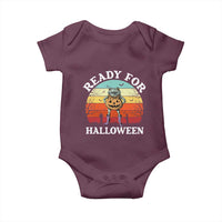 Funny Halloween Frog Baby Onesie Retro Spooky Season Funny Frogs Costume - Wonder Print Shop