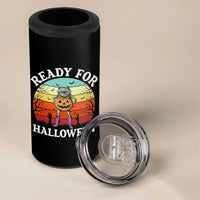 Funny Halloween Frog 4 in 1 Can Cooler Tumbler Retro Spooky Season Funny Frogs Costume - Wonder Print Shop