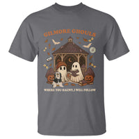 Gilmore Ghouls Halloween T Shirt Retro Book Lover Cute Ghost Fall Pumpkin - Wonder Print Shop