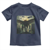 Mothman Aliens Toddler T Shirt Funny Cryptid Alien UFO - Wonder Print Shop
