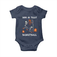 Halloween Skeleton Basketball Baby Onesie Funny Basketballer Sports Player - Wonder Print Shop