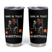 Halloween Skeleton Basketball Tumbler Cup Funny Basketballer Sports Player - Wonder Print Shop
