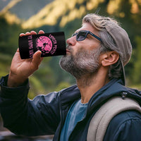 Breast Cancer Halloween 4 in 1 Can Cooler Tumbler In October We Wear Pink Witch - Wonder Print Shop