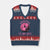 Breast Cancer Halloween V-Neck Knit Sweater Vest In October We Wear Pink Witch - Wonder Print Shop