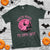Breast Cancer Halloween T Shirt In October We Wear Pink Witch - Wonder Print Shop