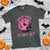 Breast Cancer Halloween T Shirt In October We Wear Pink Witch - Wonder Print Shop