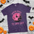 Breast Cancer Halloween T Shirt In October We Wear Pink Witch - Wonder Print Shop