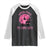 Breast Cancer Halloween Raglan Shirt In October We Wear Pink Witch - Wonder Print Shop