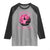 Breast Cancer Halloween Raglan Shirt In October We Wear Pink Witch - Wonder Print Shop