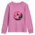 Breast Cancer Halloween Youth Sweatshirt In October We Wear Pink Witch - Wonder Print Shop