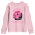 Breast Cancer Halloween Youth Sweatshirt In October We Wear Pink Witch - Wonder Print Shop