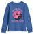 Breast Cancer Halloween Youth Sweatshirt In October We Wear Pink Witch - Wonder Print Shop