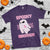 Breast Cancer Halloween T Shirt Ghost Wear Pink Ribbon Spooky Warrior - Wonder Print Shop