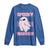 Breast Cancer Halloween Long Sleeve Shirt Ghost Wear Pink Ribbon Spooky Warrior - Wonder Print Shop