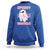 Breast Cancer Halloween Sweatshirt Ghost Wear Pink Ribbon Spooky Warrior - Wonder Print Shop