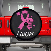 Pink Ribbon Spare Tire Cover I Won Breast Cancer Awareness - Wonder Print Shop