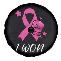 Pink Ribbon Spare Tire Cover I Won Breast Cancer Awareness - Wonder Print Shop