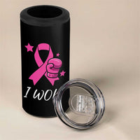 Pink Ribbon 4 in 1 Can Cooler Tumbler I Won Breast Cancer Awareness - Wonder Print Shop