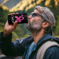 Pink Ribbon 4 in 1 Can Cooler Tumbler I Won Breast Cancer Awareness - Wonder Print Shop