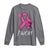Pink Ribbon Long Sleeve Shirt I Won Breast Cancer Awareness - Wonder Print Shop