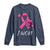 Pink Ribbon Long Sleeve Shirt I Won Breast Cancer Awareness - Wonder Print Shop