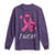 Pink Ribbon Long Sleeve Shirt I Won Breast Cancer Awareness - Wonder Print Shop
