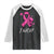Pink Ribbon Raglan Shirt I Won Breast Cancer Awareness - Wonder Print Shop