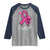 Pink Ribbon Raglan Shirt I Won Breast Cancer Awareness - Wonder Print Shop