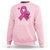 Pink Ribbon Sweatshirt I Won Breast Cancer Awareness - Wonder Print Shop