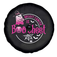Breast Cancer Is Boo Sheet Spare Tire Cover October Ghost Pink Ribbon - Wonder Print Shop