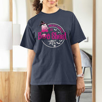 Breast Cancer Is Boo Sheet T Shirt For Women October Ghost Pink Ribbon - Wonder Print Shop