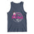Breast Cancer Is Boo Sheet Tank Top October Ghost Pink Ribbon - Wonder Print Shop