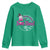Breast Cancer Is Boo Sheet Youth Sweatshirt October Ghost Pink Ribbon - Wonder Print Shop