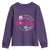 Breast Cancer Is Boo Sheet Youth Sweatshirt October Ghost Pink Ribbon - Wonder Print Shop