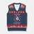 Breast Cancer Halloween V-Neck Knit Sweater Vest In October Ghost Wear Pink Black Cat - Wonder Print Shop