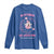 Breast Cancer Halloween Long Sleeve Shirt In October Ghost Wear Pink Black Cat - Wonder Print Shop