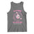 Breast Cancer Halloween Tank Top In October Ghost Wear Pink Black Cat - Wonder Print Shop
