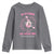 Breast Cancer Halloween Youth Sweatshirt In October Ghost Wear Pink Black Cat - Wonder Print Shop