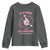 Breast Cancer Halloween Youth Sweatshirt In October Ghost Wear Pink Black Cat - Wonder Print Shop
